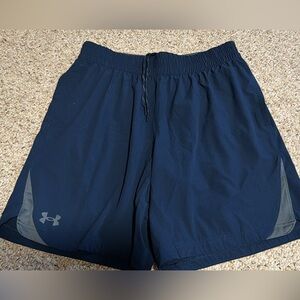 Under Armour Men's Dark Blue Athletic Shorts